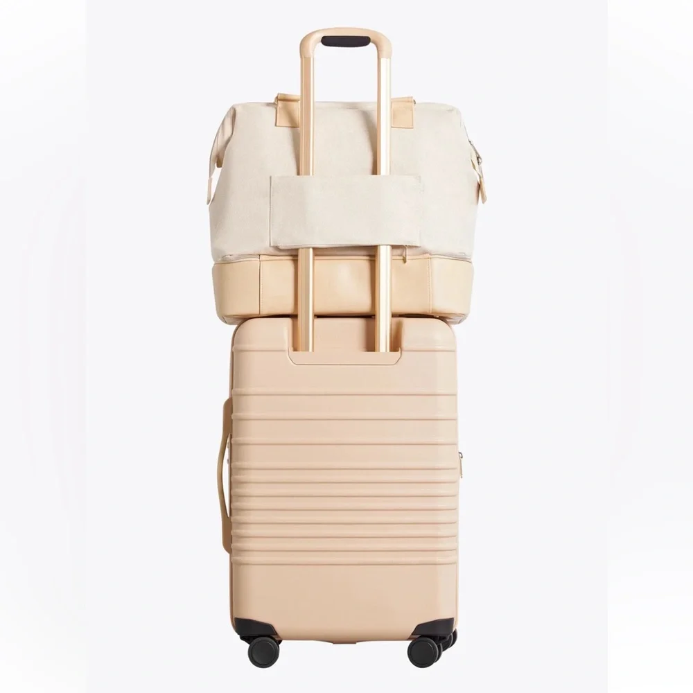 BNWT BÉIS Beige and Cream The Weekender - Picture 5 of 9